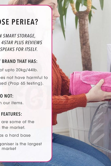 ‘Beau’ Clothes & Bedding Storage Boxes Periea